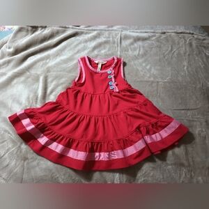 Matilda Jane Let's Go Together Heart Eyes Dress Size 2